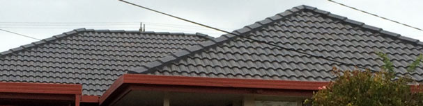 Restored roof